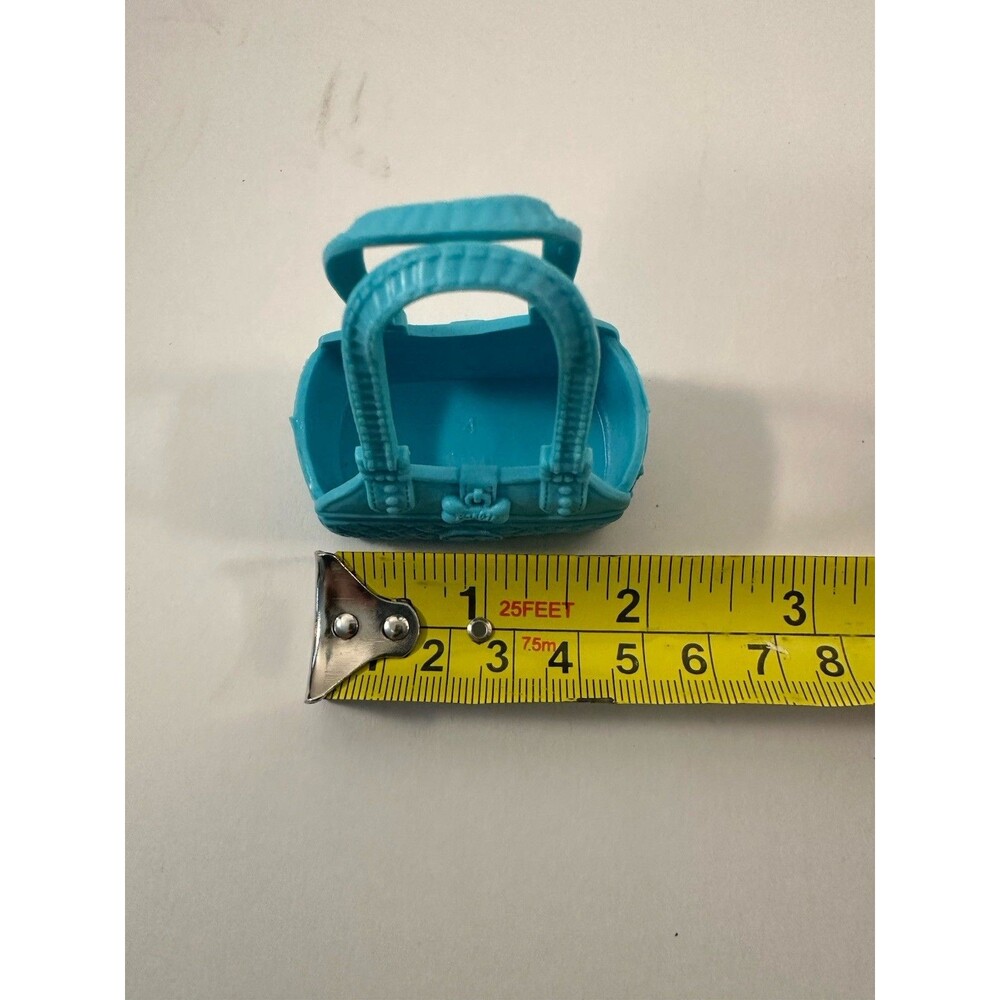 Barbie Blue Pet Carrier Bag Glam Mattel 2010 - Picture 5 of 5